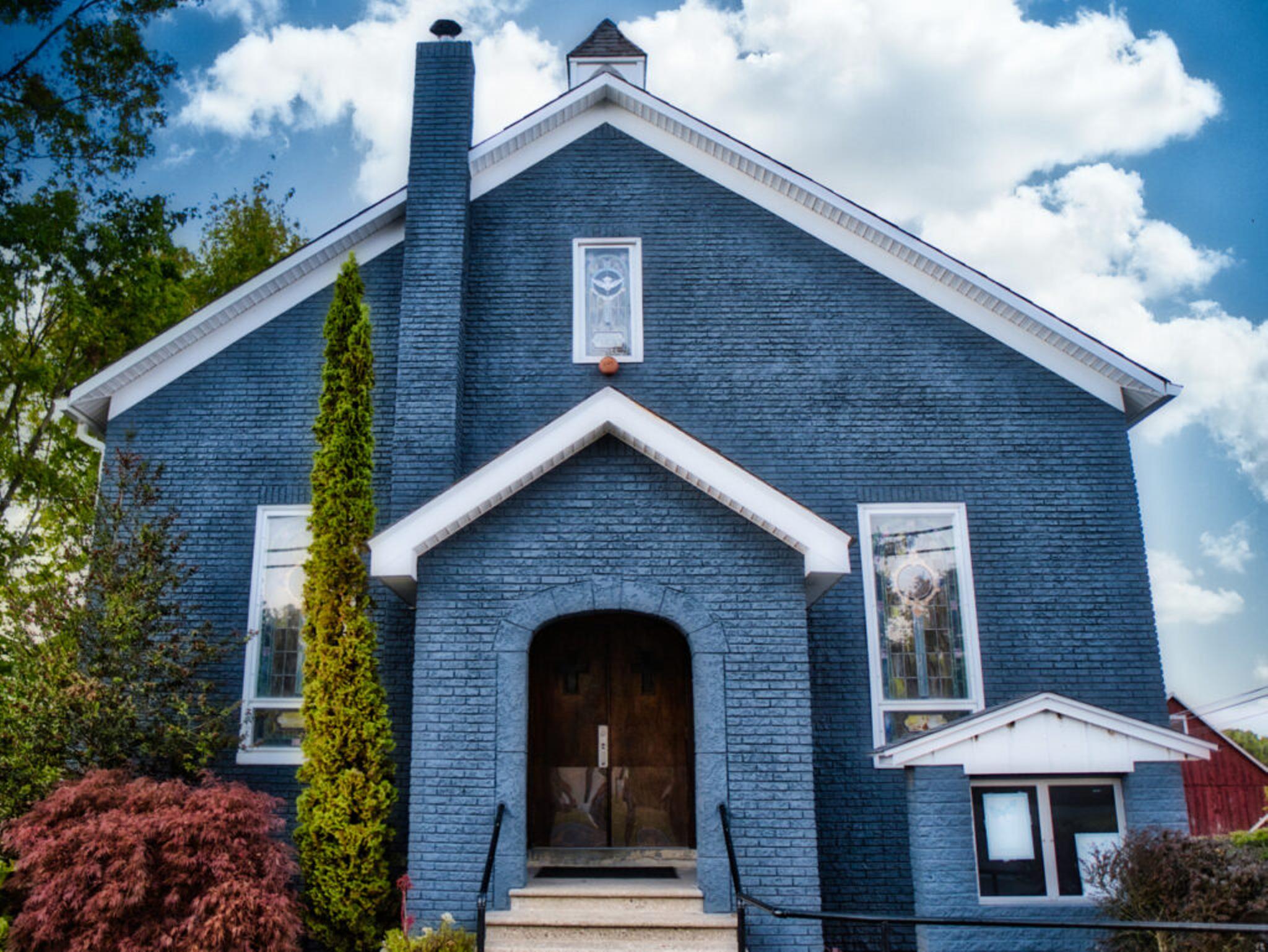 Front Church Blue Sky